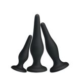 Анальні пробки - Pretty Love Begginer's Mini Anal Kit Black
