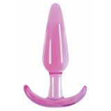 Анальный стимулятор Jelly Rancher T-Plug Smooth 8х3 см. (пурпурный)