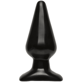 Анальная пробка Classic Butt Plug Large, черный, 10,6x5 см