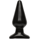 Анальная пробка Classic Butt Plug Large, черный, 10,6x5 см