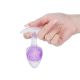 Анальна пробка Liebe Seele Icecream-shaped Crystal Anal Plug - Purple Medium