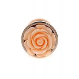 Анальна пробка - Jewellery Red Gold Rose Plug Peach
