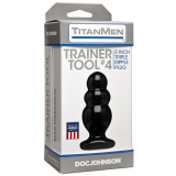Doc Johnson TitanMen Tools Trainer No.4 - анальная пробка, 11,2х5,3 см