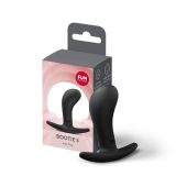 Анальна пробка Fun Factory BOOTIE S Black, діаметр 2,8 см, тонкий обмежувач Анальна пробка Fun Factory BOOTIE S Black, діаметр 2,8 см, тонкий обмежувач