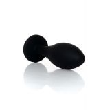 Анальна пробка - Jewellery Silicone Black Plug L Clear