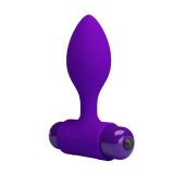 Анальна пробка - Pretty Love Vibra Butt Plug Purple Анальна пробка - Pretty Love Vibra Butt Plug Purple