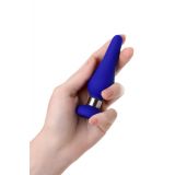 Анальна пробка ToDo By Toyfa Сlassic, розмір S, силікон, синя, 10 см, ø 3 см
