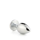 Анальна пробка - GLEAMING LOVE SILVER PLUG MEDIUM