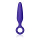 Анальная вибро-пробка Booty Call Booty Glider, 9,5Х2,5 см (розовый)