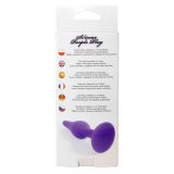 Анальна пробка - Silicone Purple Plug S
