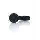 Анальна пробка - Silicone Black Curved Plug L