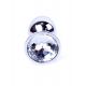 Анальна пробка - Jewellery Silver Plug - Clear