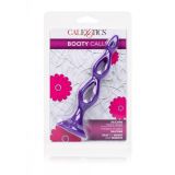 CalExotic Booty Call Silicone Triple Probe - тройная полая анальная пробка, 10,25х3,25 см (розовый)
