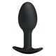 Анальна пробка - Pretty Love silicone Anal Plug Black Анальна пробка - Pretty Love silicone Anal Plug Black