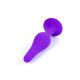 Анальна пробка - Silicone Purple Plug L