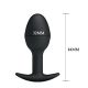 Анальна пробка - Pretty Love silicone Anal Plug Black Анальна пробка - Pretty Love silicone Anal Plug Black