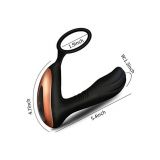 Масажер простати - Prostate Massager With Ring, 10 Function