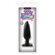 Анальная пробка Pleasure Plug Small, 10х3,5 см (пурпурный)