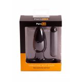 Pornhub Vibrating Butt Plug - анальна пробка з вібрацією, 14,5х3, 5 см