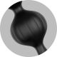 Satisfyer Beads Silicone - анальные шарики, 20.5х3.4 см (разноцветный)