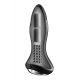 Анальная смарт вибропробка с жемчужным массажем Satisfyer Rotator Plug 1+ Black