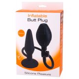 Seven Creations Inflatable Butt Plug M - надувна анальна пробка, середня, 14,2х8 см