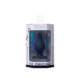 Анальная пробка SilexD (Model 2 size M), двухслойная, силикон+Silexpan