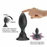 Анальна пробка - Pretty Love Push Over To Trigger Vibration Black