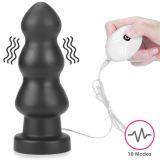 Анальна пробка - King-Sized Vibrating Anal Rigger 7.8"
