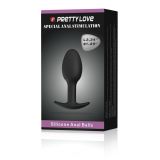 Анальна пробка - Pretty Love silicone Anal Plug Black Анальна пробка - Pretty Love silicone Anal Plug Black