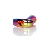Анальна пробка - Jewellery Multicolour Plug Red S