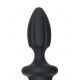 Анальний плаг з ділдо Doc Johnson Kink - Dual Density SECONDSKYN Fuck Plug - Black