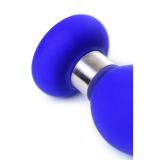 Анальна пробка ToDo By Toyfa Сlassic, розмір S, силікон, синя, 10 см, ø 3 см