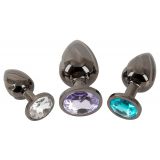 ANOS Metal Butt Plug Set Diamo ANOS Metal Butt Plug Set Diamo