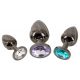 ANOS Metal Butt Plug Set Diamo ANOS Metal Butt Plug Set Diamo