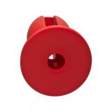 Doc Johnson Kink Lube Luge Premium Silicone Plug 6" - силиконовая анальная пробка, 14х5 см (черный)