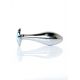 Анальна пробка - Jewellery Silver Plug Light Blue L
