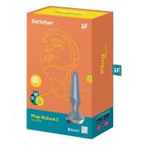 Анальна смарт-вібропробка Satisfyer Plug-ilicious 2 Ice Blue