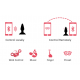 Magic Motion Equinox App Controlled - умная анальная пробка с дистанционным управлением, 8,8х3,5 см