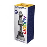 Анальна пробка Wooomy Lollypop Double Ball Metal Plug M