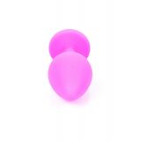 Анальна пробка - Jewellery Silicone Pink Plug M Light Blue