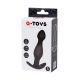 Анальная пробка A-Toys By Toyfa размера S, cиликон, черная, 11,5 см, ø 2,8 см