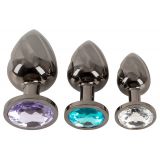 ANOS Metal Butt Plug Set Diamo ANOS Metal Butt Plug Set Diamo