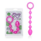CalExotics Booty Call Booty Climaxer - анальная цепочка, 20,25х3,25 см (розовый)