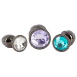 ANOS Metal Butt Plug Set Diamo ANOS Metal Butt Plug Set Diamo