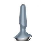 Анальна смарт-вібропробка Satisfyer Plug-ilicious 2 Ice Blue