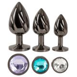 ANOS Metal Butt Plug Set Diamo ANOS Metal Butt Plug Set Diamo
