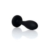 Анальна пробка - Jewellery Silicone Black Plug S Clear Анальна пробка - Jewellery Silicone Black Plug S Clear