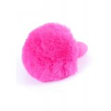 Анальна пробка - Bunny Tail Silicone Pink Plug Pink
