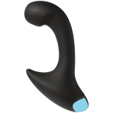 Doc Johnson OptiMale Vibrating P-Curve with Wireless Remote - массажер простаты